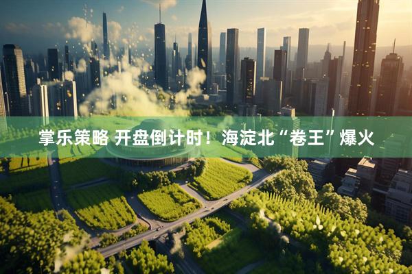 掌乐策略 开盘倒计时！海淀北“卷王”爆火